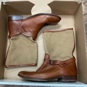 Frye Melissa shortie mid-calf boot size 8